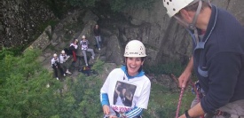 Abseiling is a great activity for Lake District Hen parties.